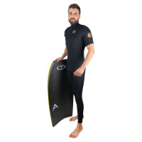 Long John 3mm Vedado Chestziper Curto Surf Motion Pro III
